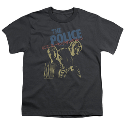 The Police Japanese Poster - Youth T-Shirt Youth T-Shirt (Ages 8-12) The Police   