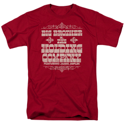 Big Brother and the Holding Company Big Brother And The Holding Company Fat Bottom Text - Men's Regular Fit T-Shirt Men's Regular Fit T-Shirt Big Brother And The Holding Company   