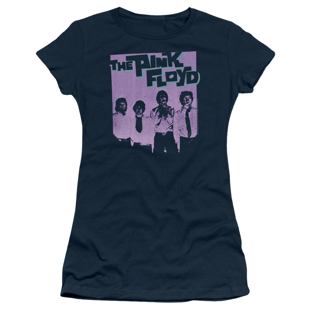 Pink Floyd Paint Box - Juniors T-Shirt Juniors T-Shirt Pink Floyd   