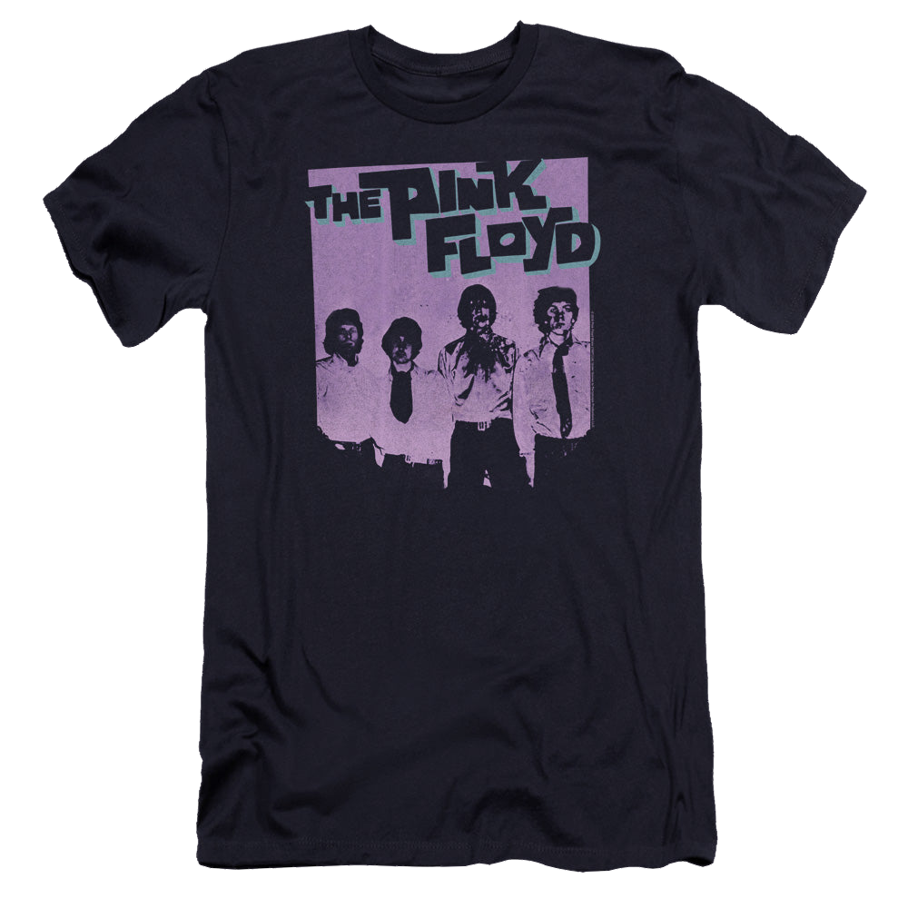 Pink Floyd Paint Box - Men's Premium Slim Fit T-Shirt Men's Premium Slim Fit T-Shirt Pink Floyd   