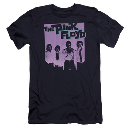 Pink Floyd Paint Box - Men's Premium Slim Fit T-Shirt Men's Premium Slim Fit T-Shirt Pink Floyd   