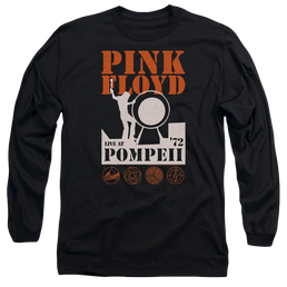 Pink Floyd Pompeii - Men's Long Sleeve T-Shirt Men's Long Sleeve T-Shirt Pink Floyd   