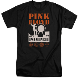 Pink Floyd Pompeii - Men's Tall Fit T-Shirt Men's Tall Fit T-Shirt Pink Floyd   