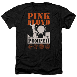 Pink Floyd Pompeii - Men's Heather T-Shirt Men's Heather T-Shirt Pink Floyd   