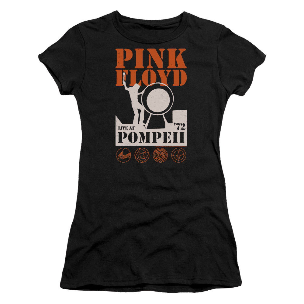 Pink Floyd Pompeii - Juniors T-Shirt Juniors T-Shirt Pink Floyd   