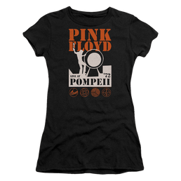 Pink Floyd Pompeii - Juniors T-Shirt Juniors T-Shirt Pink Floyd   