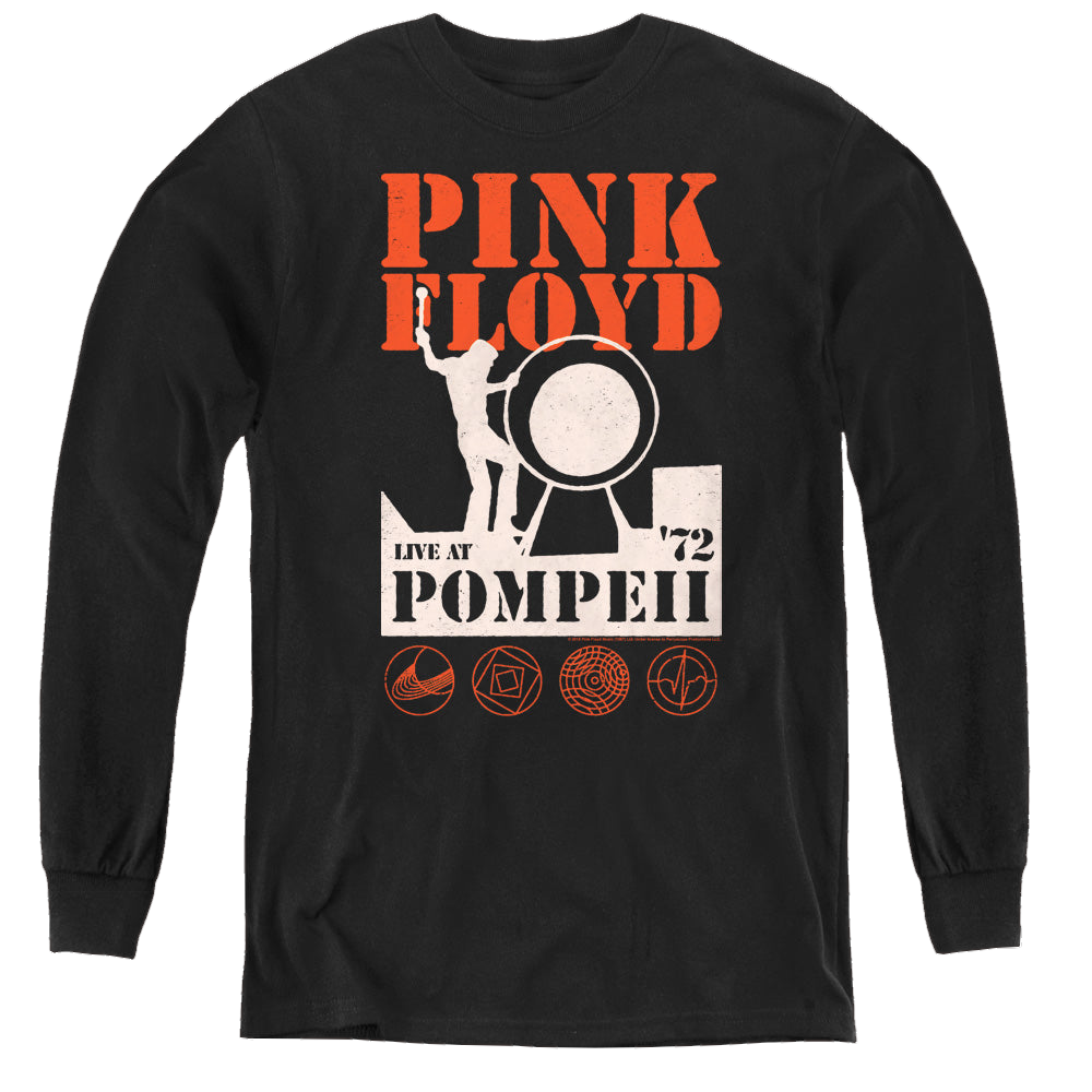Pink Floyd Pompeii - Youth Long Sleeve T-Shirt Youth Long Sleeve T-Shirt Pink Floyd   