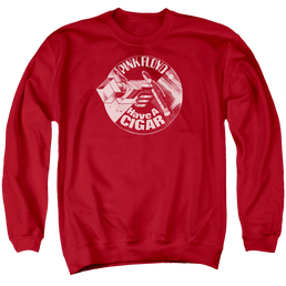 Pink Floyd Just A Cigar - Men's Crewneck Sweatshirt Men's Crewneck Sweatshirt Pink Floyd   