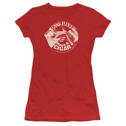 Pink Floyd Just A Cigar - Juniors T-Shirt Juniors T-Shirt Pink Floyd   
