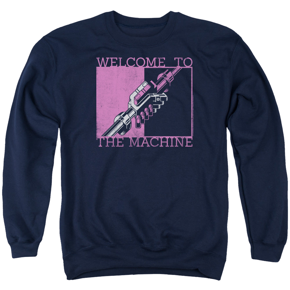 Pink Floyd Welcome To The Machine - Men's Crewneck Sweatshirt Men's Crewneck Sweatshirt Pink Floyd   