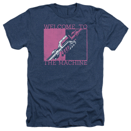 Pink Floyd Welcome To The Machine - Men's Heather T-Shirt Men's Heather T-Shirt Pink Floyd   