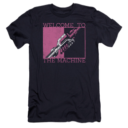 Pink Floyd Welcome To The Machine - Men's Premium Slim Fit T-Shirt Men's Premium Slim Fit T-Shirt Pink Floyd   