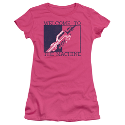 Pink Floyd Welcome To The Machine 2 - Juniors T-Shirt Juniors T-Shirt Pink Floyd   