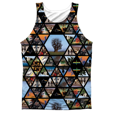Pink Floyd Photographs men's all-over print tank