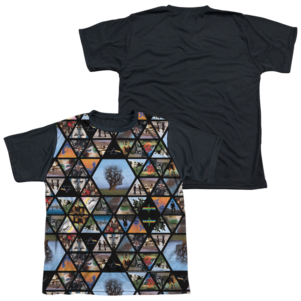 Pink Floyd Photographs - Youth Black Back T-Shirt Youth Black Back T-Shirt (Ages 8-12) Pink Floyd   