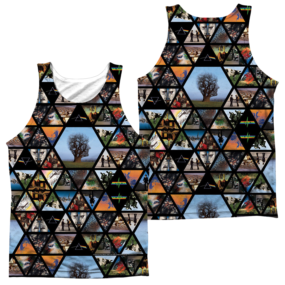Pink Floyd Photographs (Front/Back Print) - Men's All Over Print Tank Top Men's All Over Print Tank Pink Floyd   