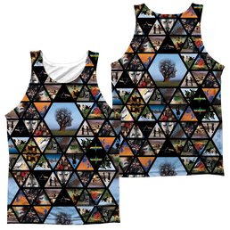 Pink Floyd Photographs (Front/Back Print) - Men's All Over Print Tank Top Men's All Over Print Tank Pink Floyd   