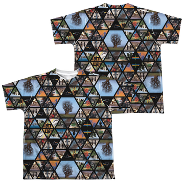 Pink Floyd Photographs youth all-over print t-shirt for ages 8 to 12