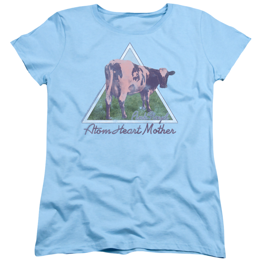 Pink Floyd Atom Mother Heart Pyramid - Women's T-Shirt Women's T-Shirt Pink Floyd   