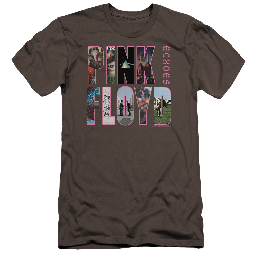 Pink Floyd Cover - Men's Premium Slim Fit T-Shirt Men's Premium Slim Fit T-Shirt Pink Floyd   