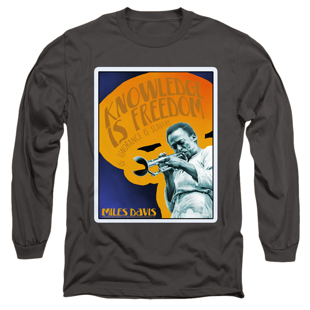 Miles Davis Knowledge And Ignorance - Men's Long Sleeve T-Shirt Men's Long Sleeve T-Shirt Miles Davis   