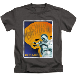 Miles Davis Knowledge And Ignorance - Kid's T-Shirt Kid's T-Shirt (Ages 4-7) Miles Davis   