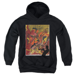Miles Davis Music Is An Addiction - Youth Hoodie Youth Hoodie (Ages 8-12) Miles Davis   