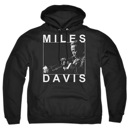 Miles Davis Monochrome - Pullover Hoodie Pullover Hoodie Miles Davis   