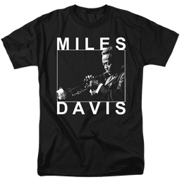 Miles Davis Monochrome - Men's Regular Fit T-Shirt Men's Regular Fit T-Shirt Miles Davis   