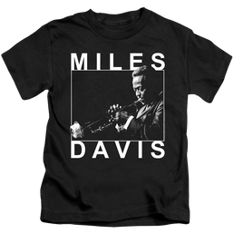 Miles Davis Monochrome - Kid's T-Shirt Kid's T-Shirt (Ages 4-7) Miles Davis   