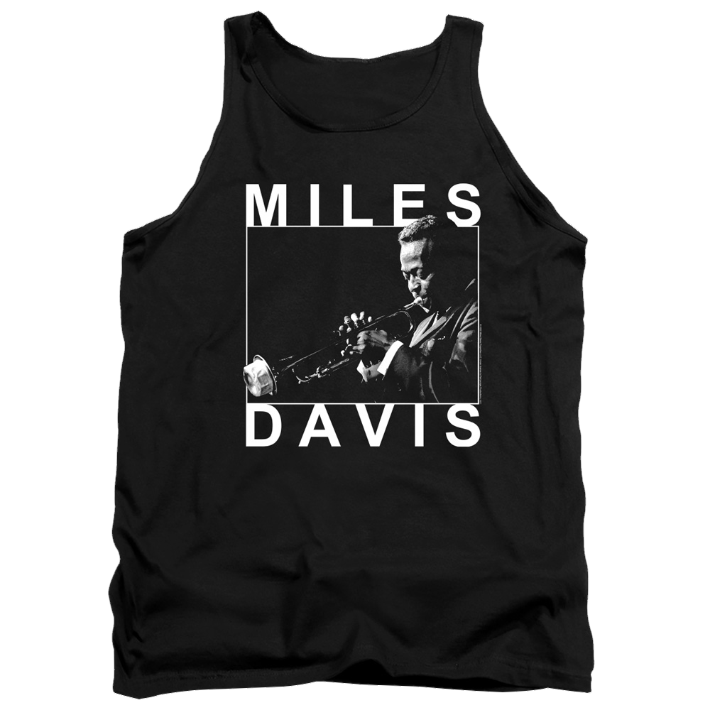 Miles Davis Monochrome - Men's Tank Top Men's Tank Miles Davis   