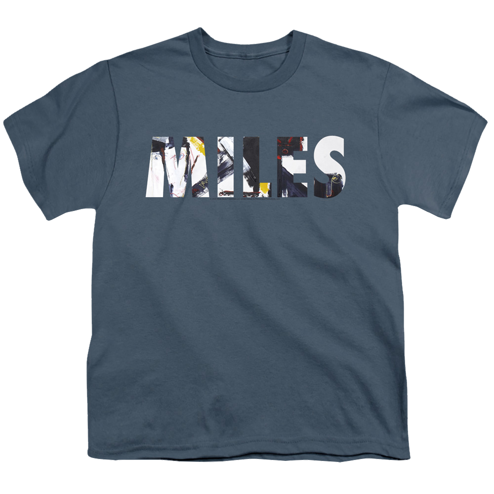 Miles Davis Rubberband Fill - Youth T-Shirt Youth T-Shirt (Ages 8-12) Miles Davis   
