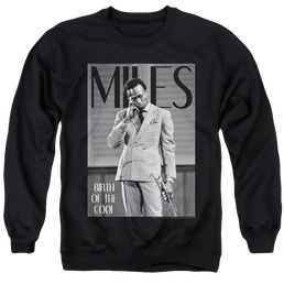 Miles Davis Simply Cool - Men's Crewneck Sweatshirt Men's Crewneck Sweatshirt Miles Davis   