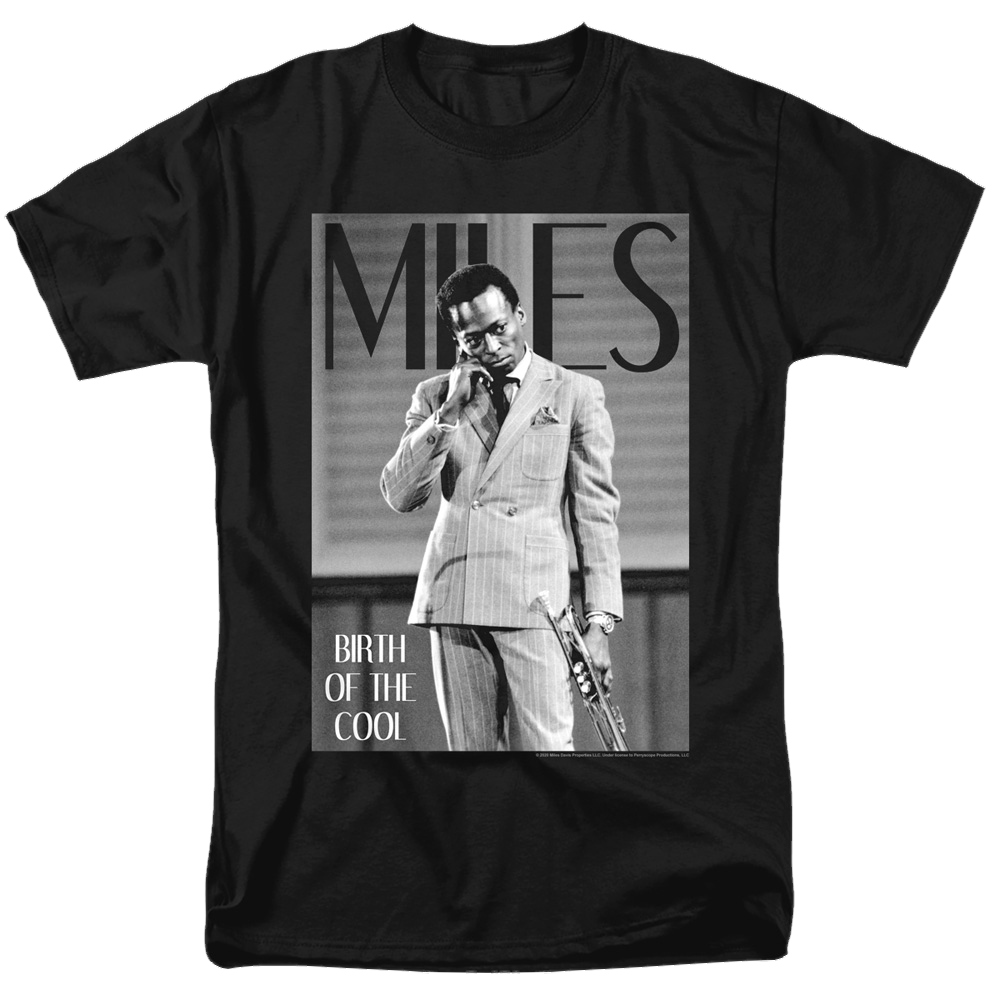 Miles Davis Simply Cool - Men's Regular Fit T-Shirt Men's Regular Fit T-Shirt Miles Davis   