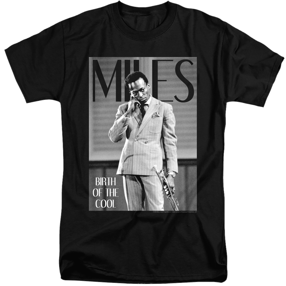 Miles Davis Simply Cool - Men's Tall Fit T-Shirt Men's Tall Fit T-Shirt Miles Davis   