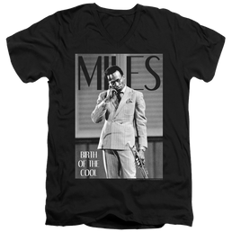 Miles Davis Simply Cool - Men's V-Neck T-Shirt Men's V-Neck T-Shirt Miles Davis   