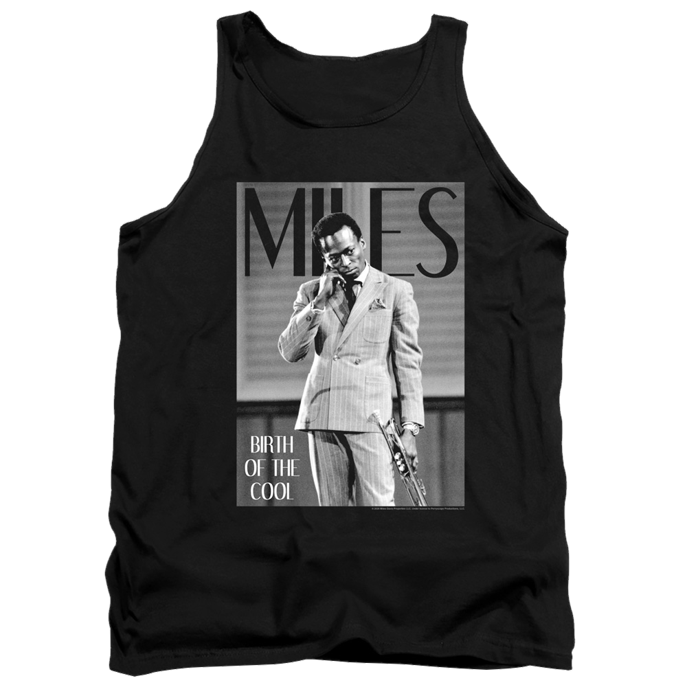 Miles Davis Simply Cool - Men's Tank Top Men's Tank Miles Davis   