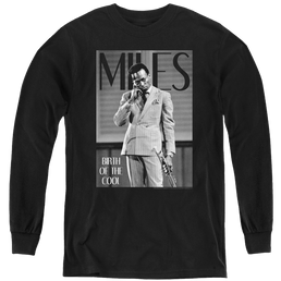 Miles Davis Simply Cool - Youth Long Sleeve T-Shirt Youth Long Sleeve T-Shirt Miles Davis   