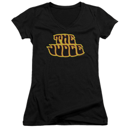 Pontiac Judge Logo Juniors V-Neck T-Shirt Juniors V-Neck T-Shirt Pontiac   