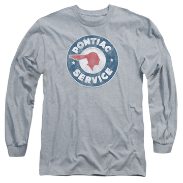 Pontiac Vintage Pontiac Service Men's Long Sleeve T-Shirt Men's Long Sleeve T-Shirt Pontiac   