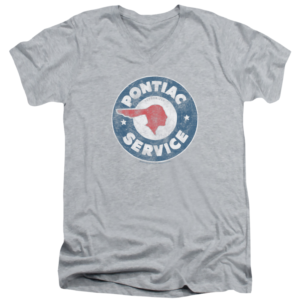 Pontiac Vintage Pontiac Service Men's V-Neck T-Shirt Men's V-Neck T-Shirt Pontiac   