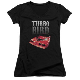 Pontiac Turbo Bird Juniors V-Neck T-Shirt Juniors V-Neck T-Shirt Pontiac   