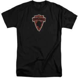 Pontiac Early Pontiac Arrowhead Men's Tall Fit T-Shirt Men's Tall Fit T-Shirt Pontiac   