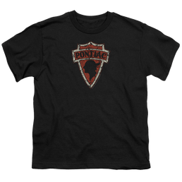 Pontiac Early Pontiac Arrowhead Youth T-Shirt (Ages 8-12) Youth T-Shirt (Ages 8-12) Pontiac   