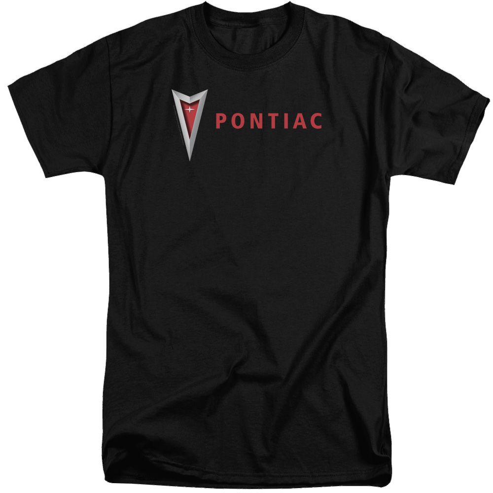 Pontiac Modern Pontiac Arrowhead Men's Tall Fit T-Shirt Men's Tall Fit T-Shirt Pontiac   