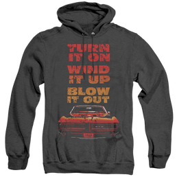 Pontiac Blow It Out Gto - Heather Pullover Hoodie Heather Pullover Hoodie Pontiac   
