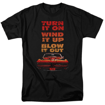 Pontiac Blow It Out Gto Men's Regular Fit T-Shirt Men's Regular Fit T-Shirt Pontiac   