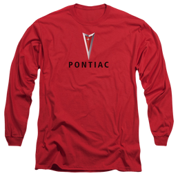 Pontiac Centered Arrowhead Men's Long Sleeve T-Shirt Men's Long Sleeve T-Shirt Pontiac   