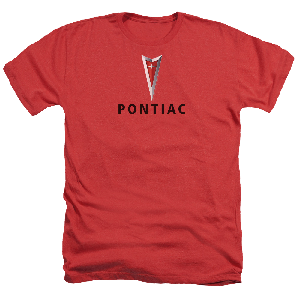 Pontiac Centered Arrowhead Men's Heather T-Shirt Men's Heather T-Shirt Pontiac   