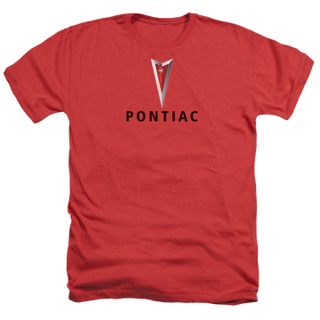 Pontiac Centered Arrowhead Men's Heather T-Shirt Men's Heather T-Shirt Pontiac   